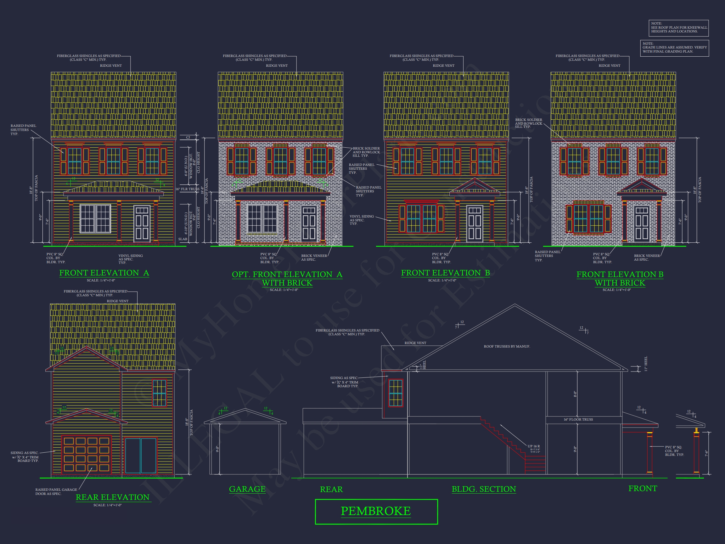 Elegant 2-Story House Plan with Traditional Design