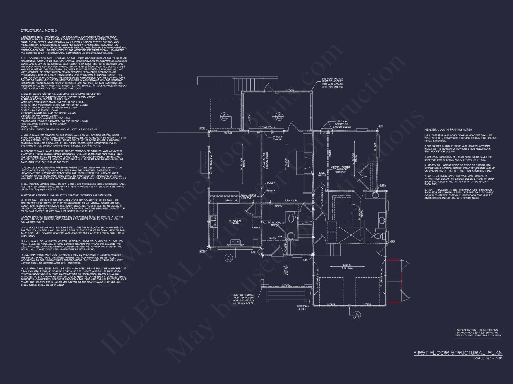 Spacious 2-Story Craftsman House Plan with 5 Bedrooms