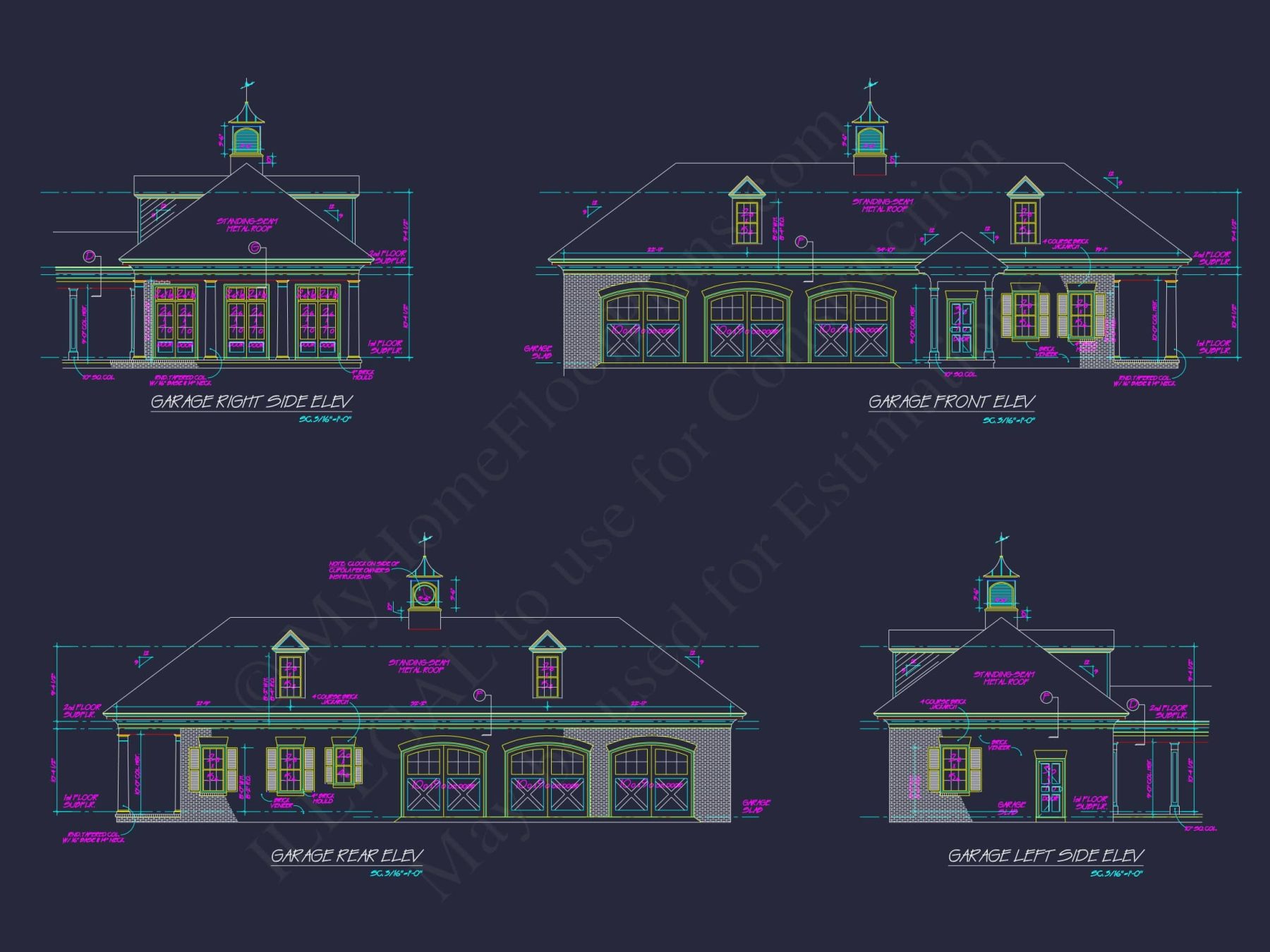 Spacious 2-Story Garage Home Plan with Recreational Room & Breezeway