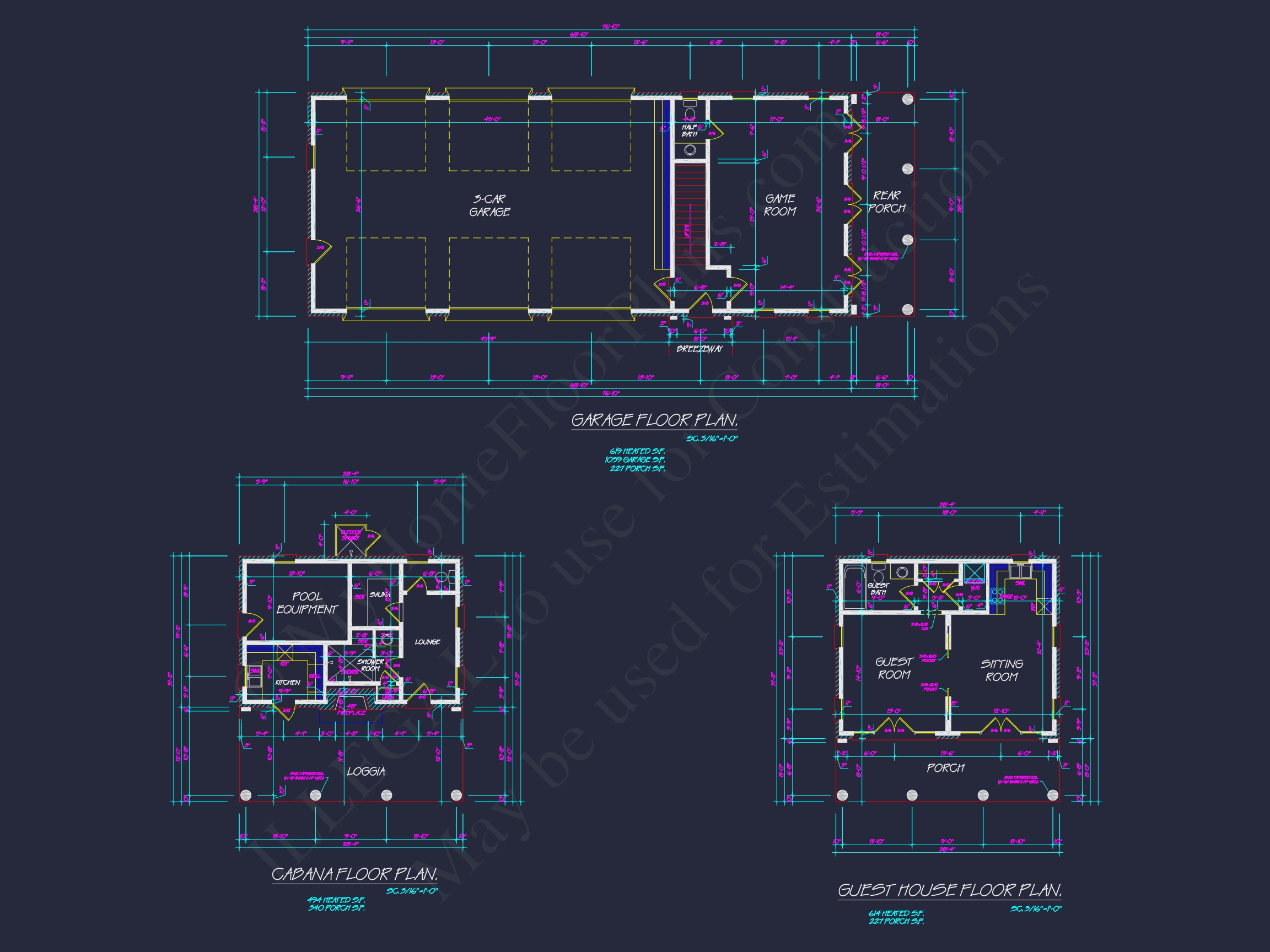 Spacious 2-Story Garage Home Plan with Recreational Room & Breezeway