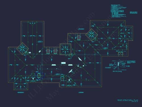 Luxury Triplex House Plan with Modern CAD Designs & Spacious Layout