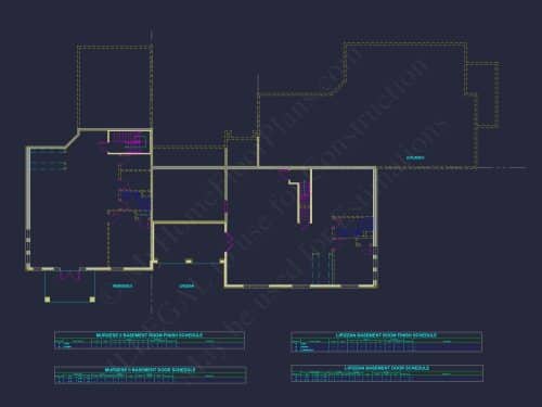 Luxury Triplex House Plan with Modern CAD Designs & Spacious Layout