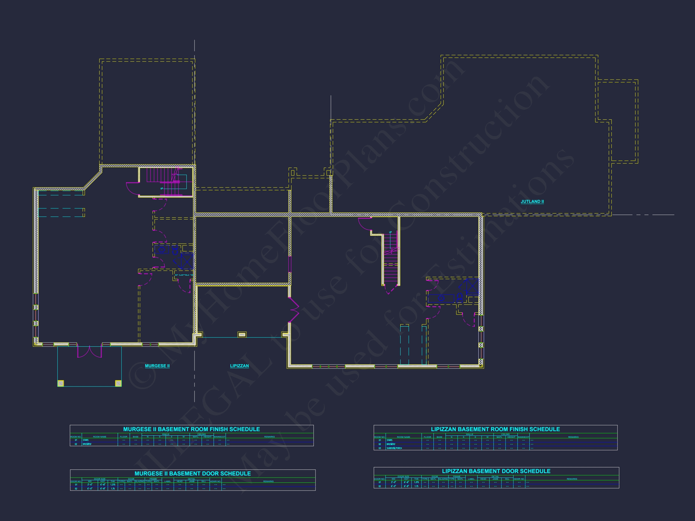 Luxury Triplex House Plan with Modern CAD Designs & Spacious Layout