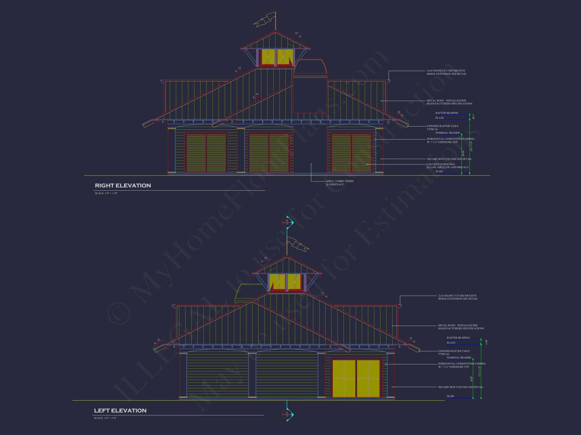 Modern Pool and Clubhouse Floor Plan with CAD Designs