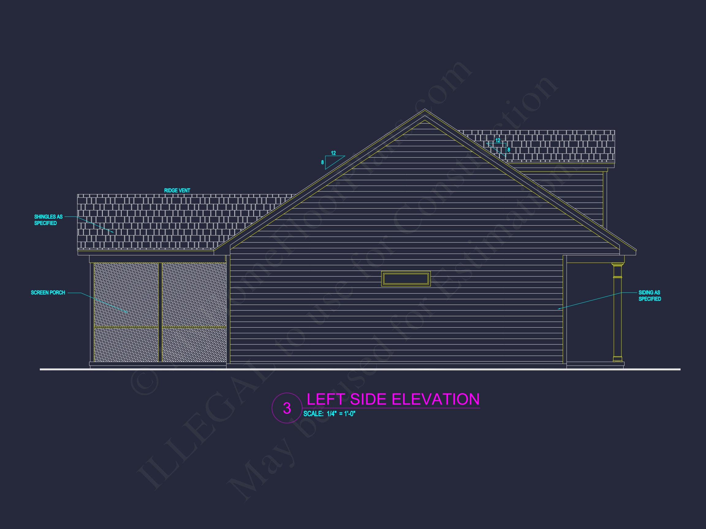 Efficient Small Home Plan with Garage – Floor Plan CAD & Designs