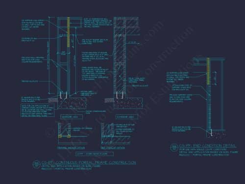 Garage & Workshop House Plan with CAD Blueprints and Designs
