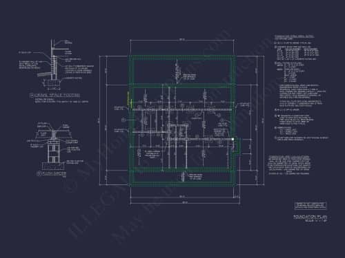 Elegant Home Plan & Floor Design 2-Bedroom Classic Blueprint