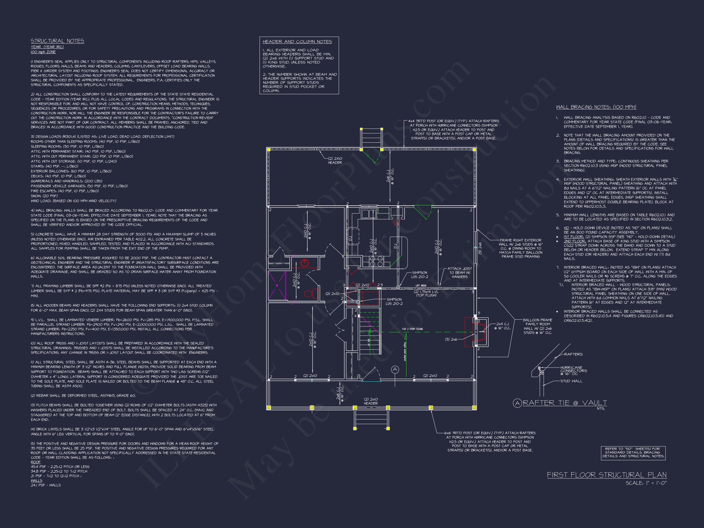 Elegant Home Plan & Floor Design 2-Bedroom Classic Blueprint (7)