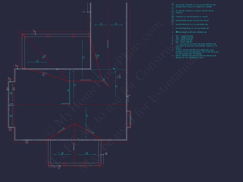 Elegant Home Plan with Blueprint for Modern Family Living