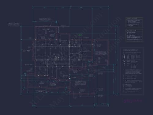 Spacious Home Plan with Modern Architecture & CAD Designs