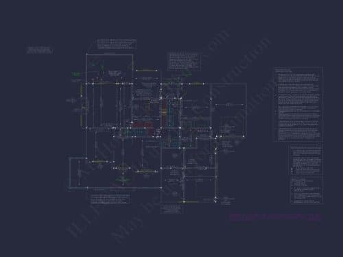 Spacious Home Plan with Modern Architecture & CAD Designs