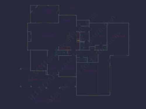Spacious Home Plan with Modern Architecture & CAD Designs