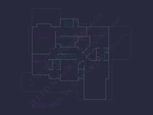 Spacious Home Plan with Modern Architecture & CAD Designs