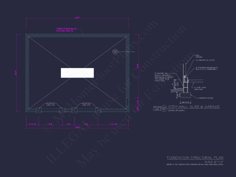 Versatile Garage House Plan with CAD Designs & Vaulted Ceilings