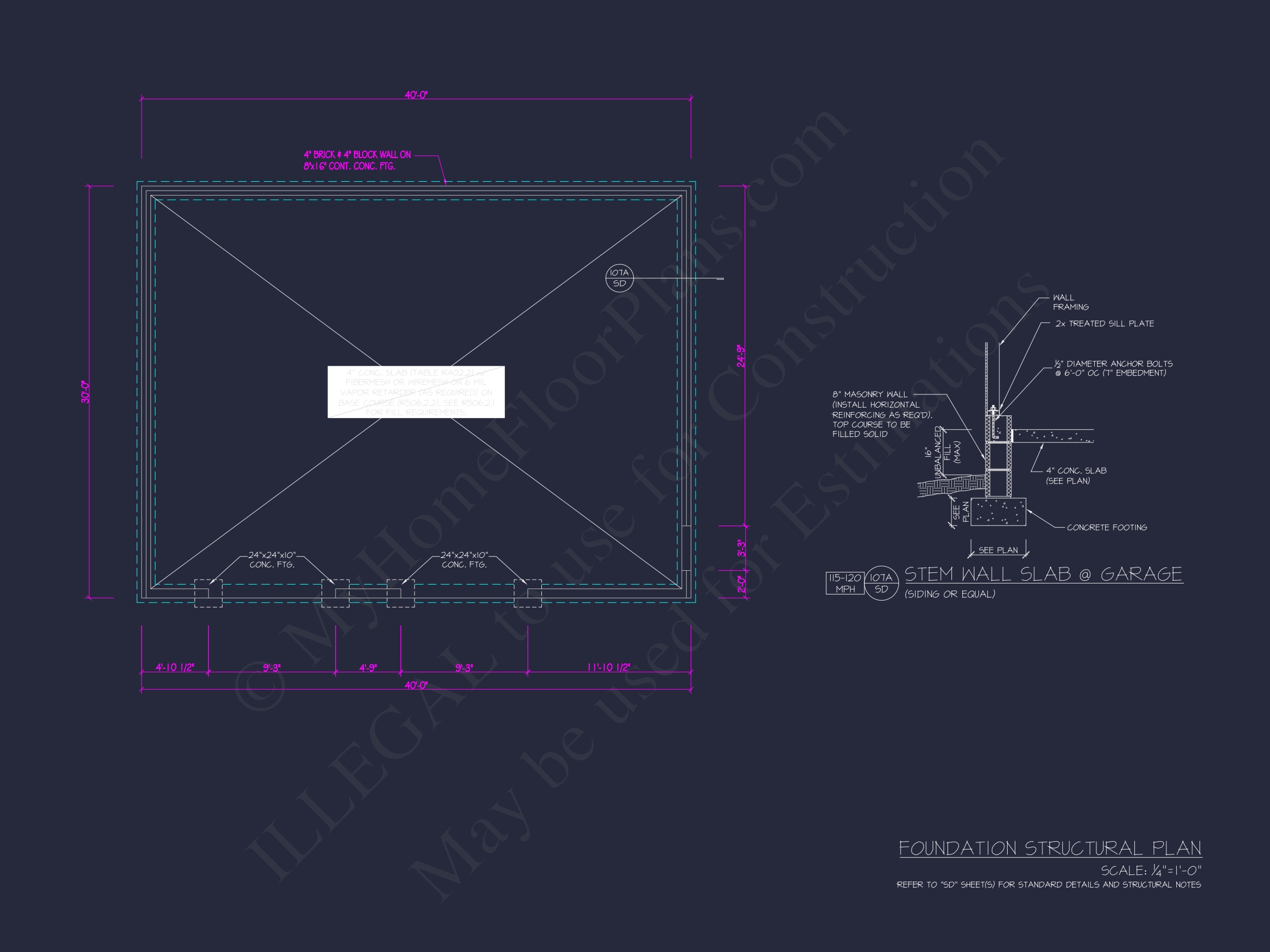 Versatile Garage House Plan with CAD Designs & Vaulted Ceilings