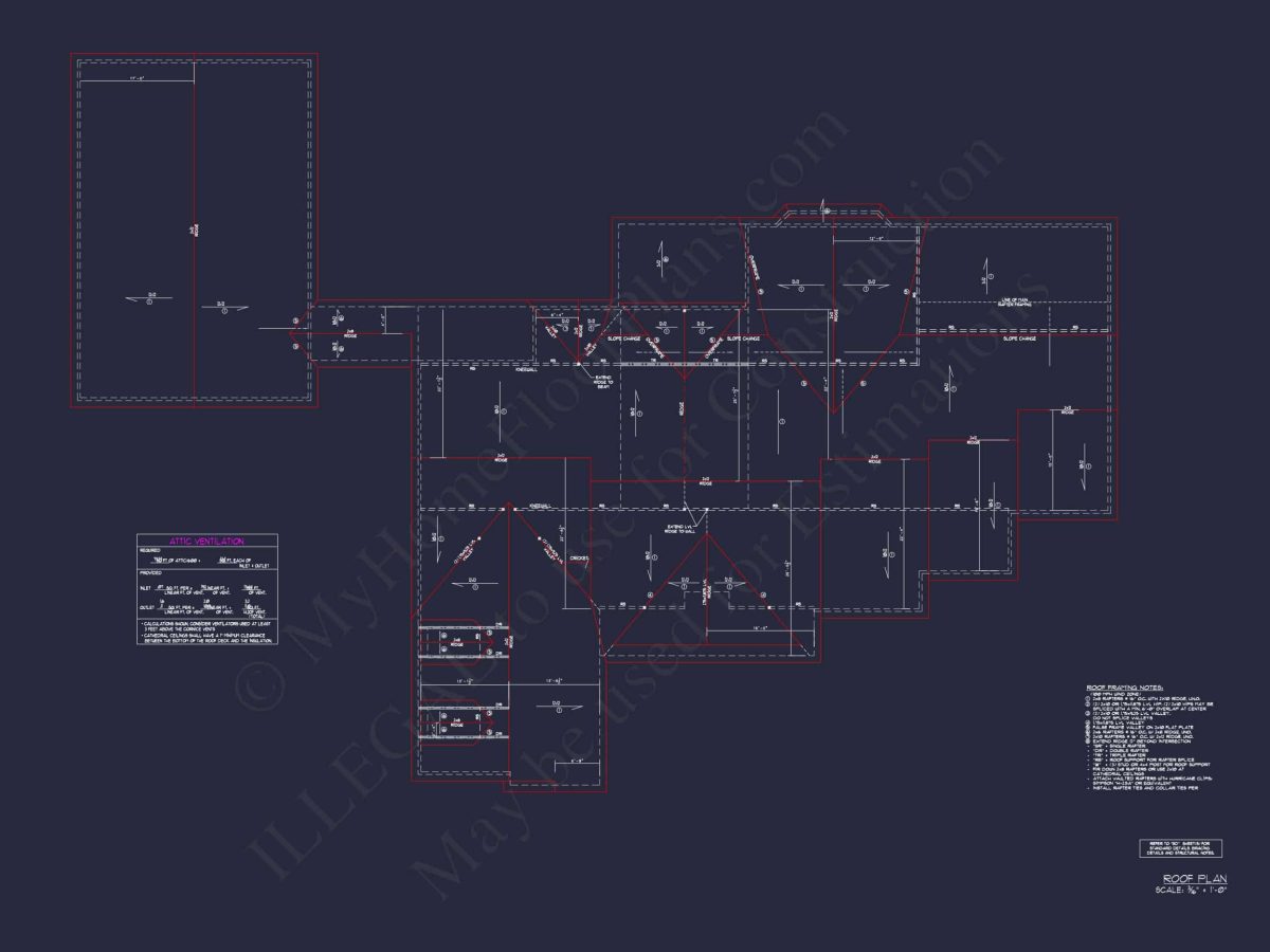Luxury House Plan with Spacious Floor Plan, CAD Designs & Blueprint