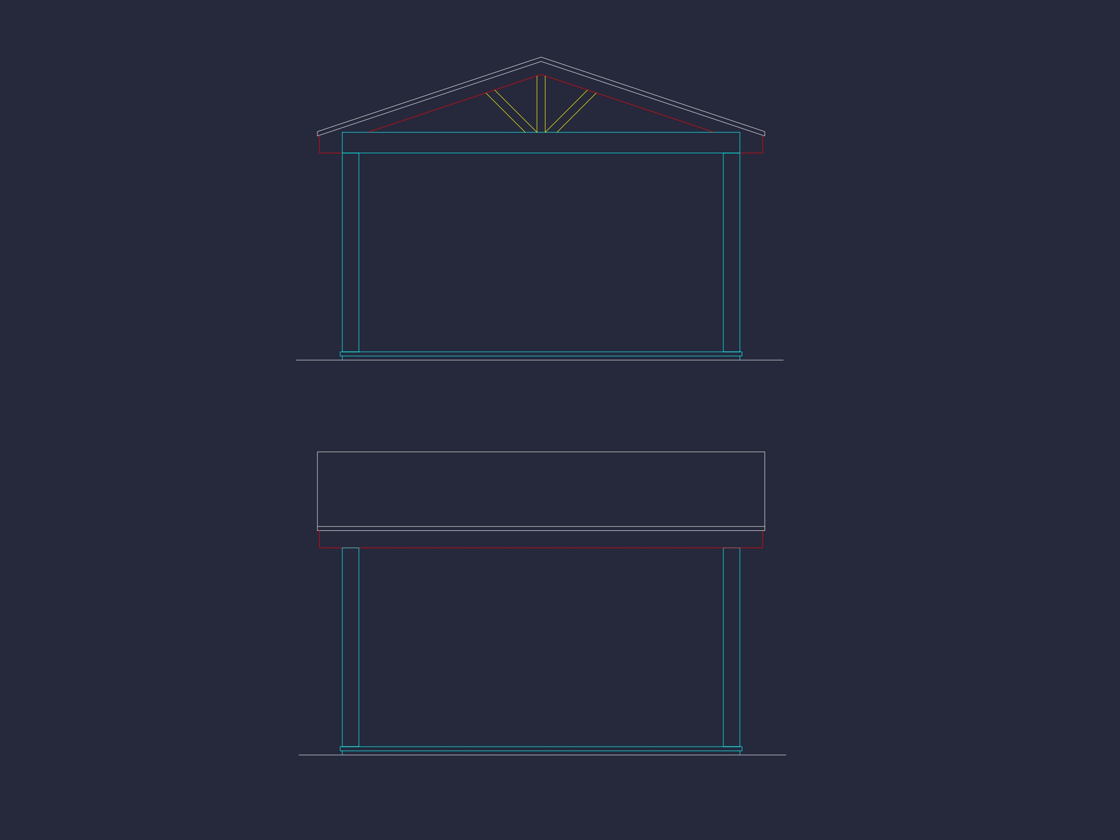 Compact Cabana House Plan with CAD Files and Outdoor Living