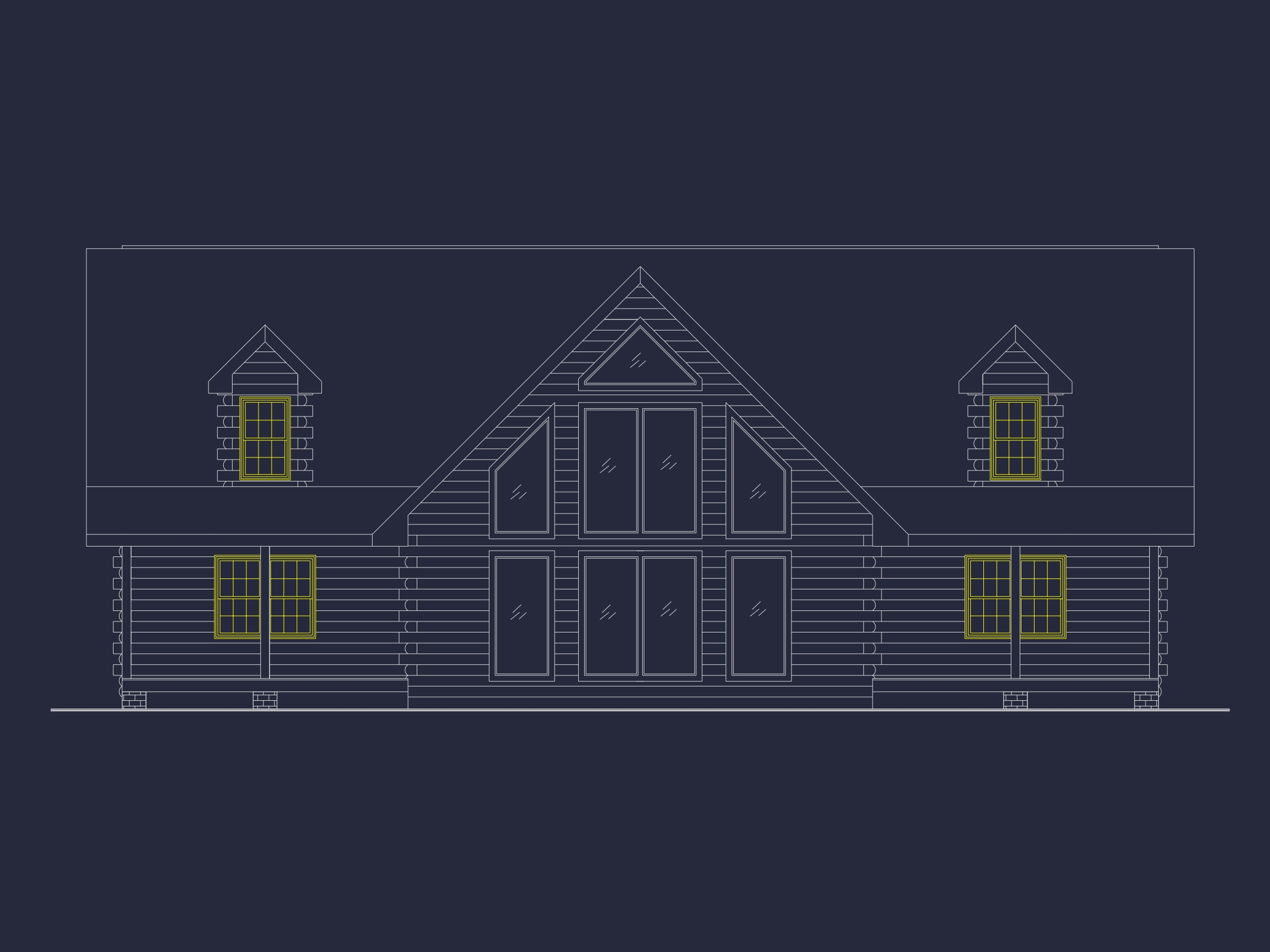 Stunning 2-Story House Plan with Modern Floor Plans & CAD Designs