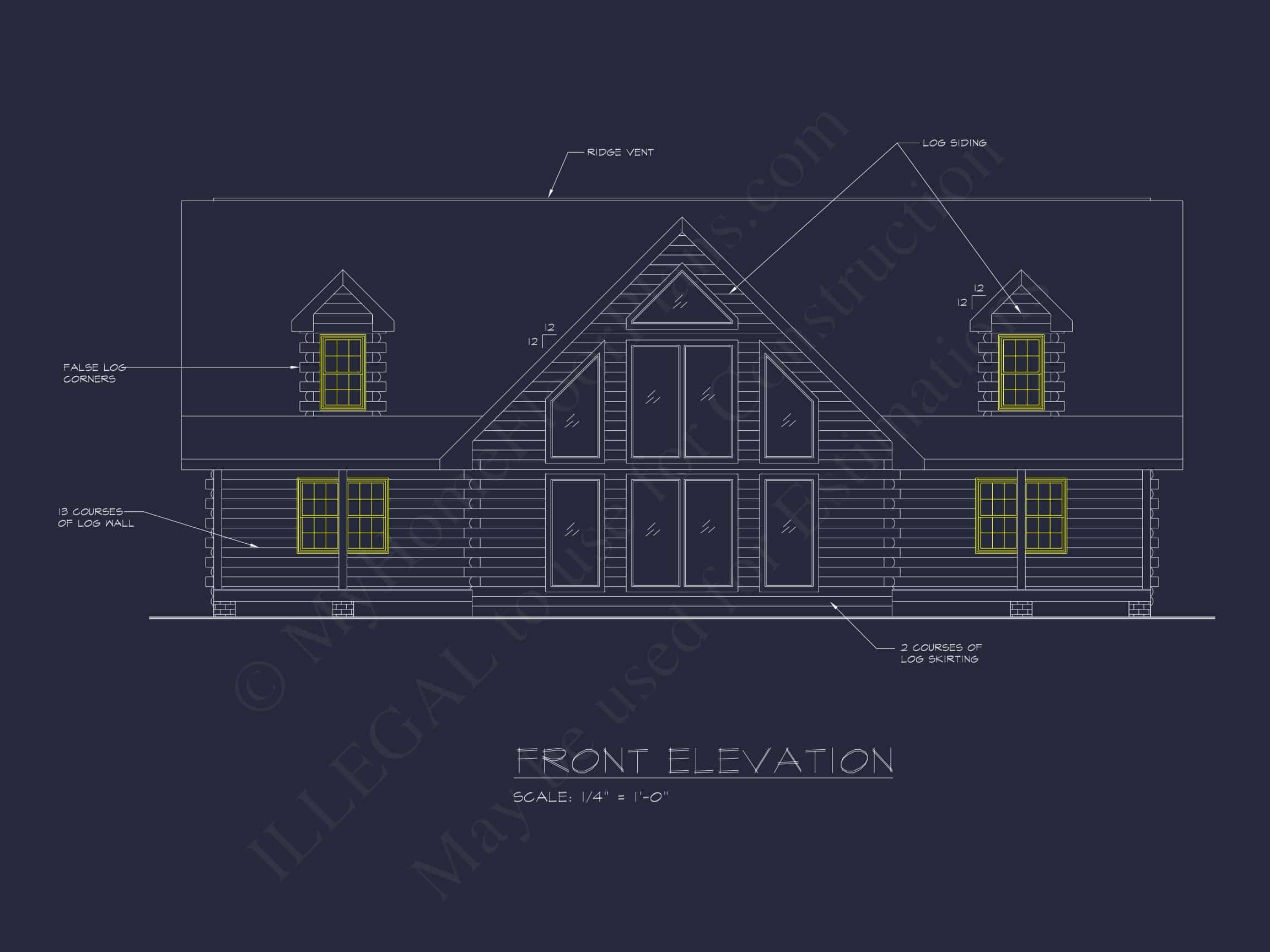 Stunning 2-Story House Plan with Modern Floor Plans & CAD Designs