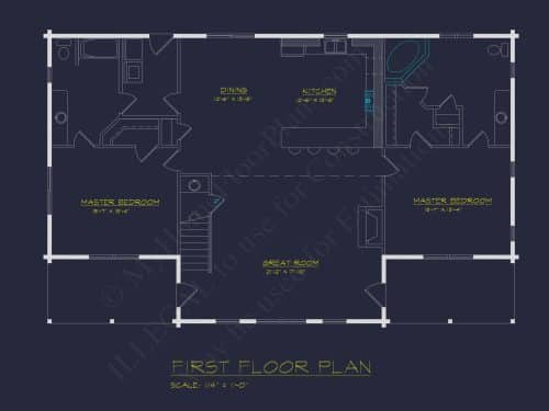 Stunning 2-Story House Plan with Modern Floor Plans & CAD Designs