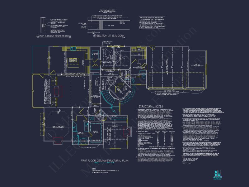 Stunning 2-Story Home Plan with Detailed CAD Designs