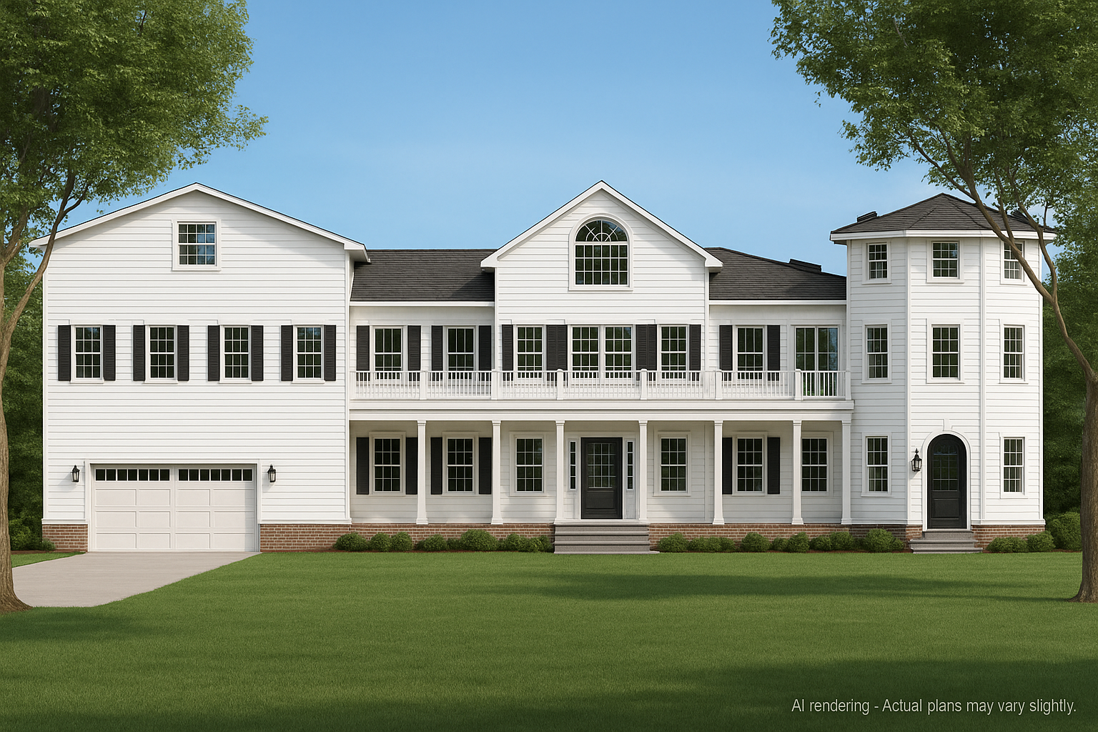 Traditional 2-Story House Plan with CAD Architecture Designs