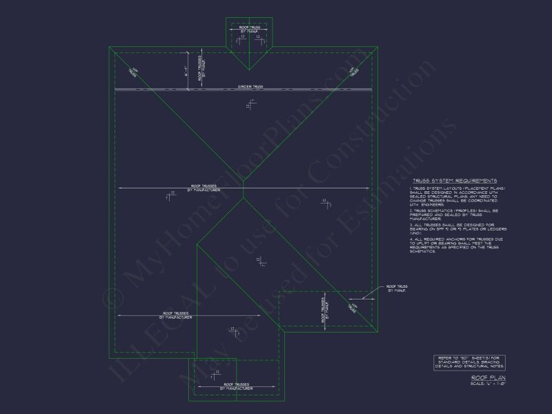 Spacious Ranch Home Plan with 3 Bedrooms and CAD Designs