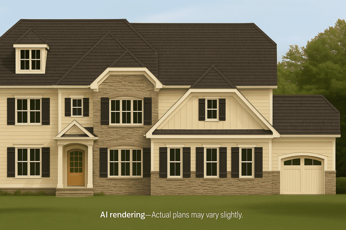 Modern 3-Story Craftsman House Plan with 5 Bedrooms and Recreation Room