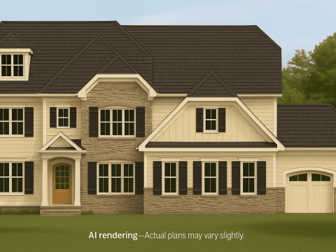Modern 3-Story Craftsman House Plan with 5 Bedrooms and Recreation Room