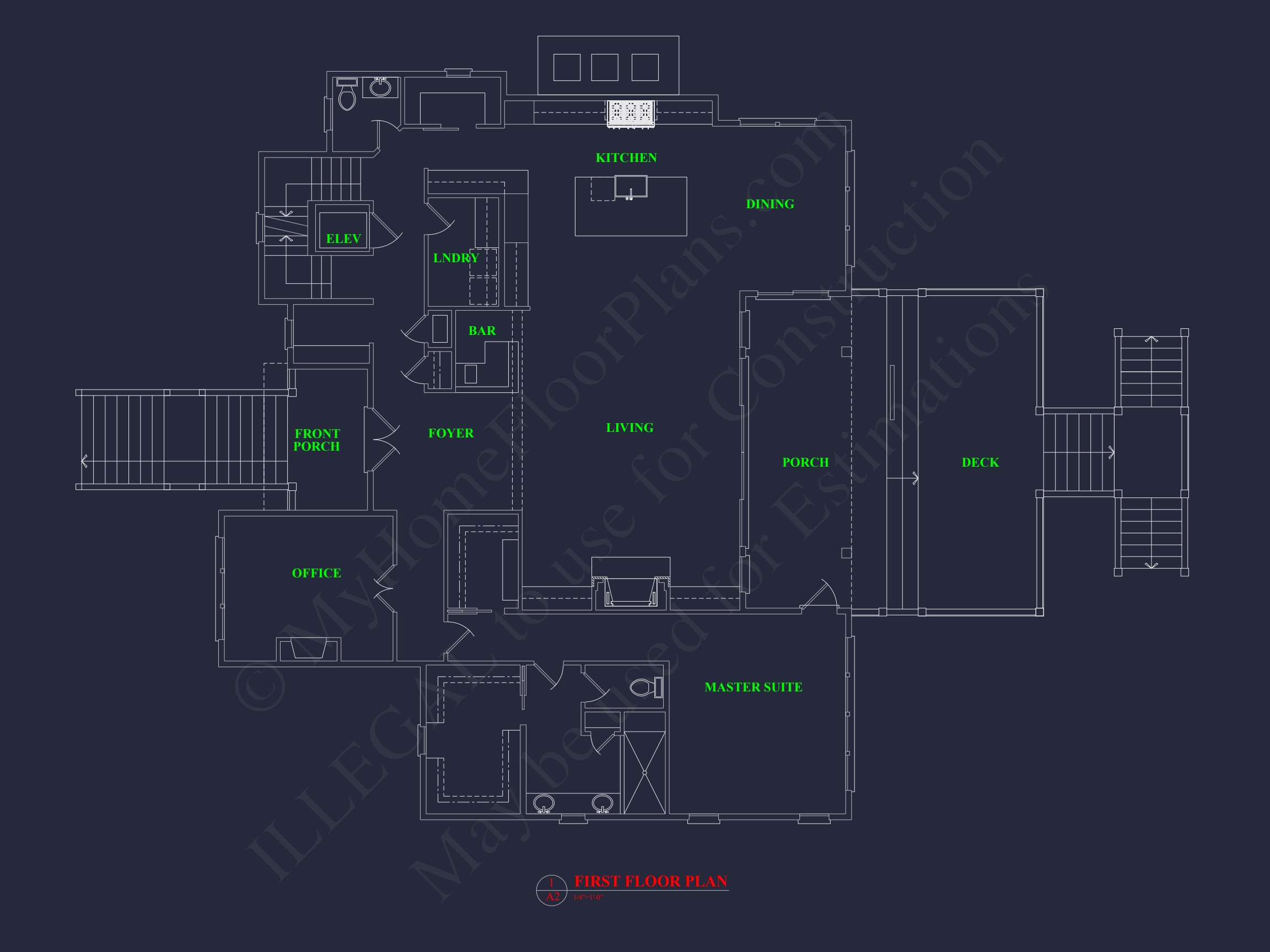 Modern Beach Home Plan with 3-Story Layout & Coastal Charm