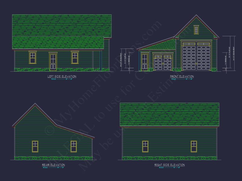 Modern Garage and Workshop Plan with RV Bay and CAD Design (1)