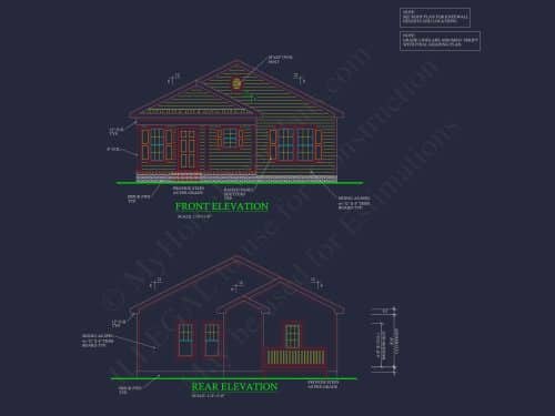 Traditional Cottage House Plan with Cozy 1-Story Layout