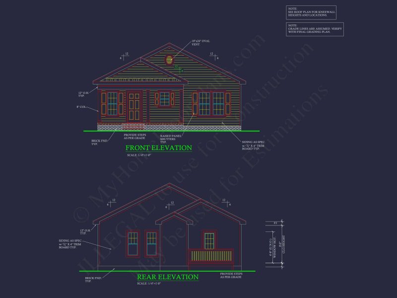 Traditional Cottage House Plan with Cozy 1-Story Layout