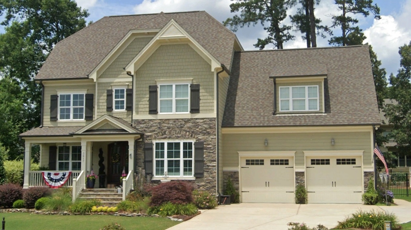 Colonial Home Plan with CAD Blueprint and Unique Designs