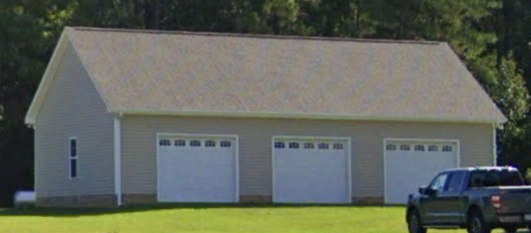 Spacious 50'x30' Garage Plan with CAD Blueprint & Modern Design
