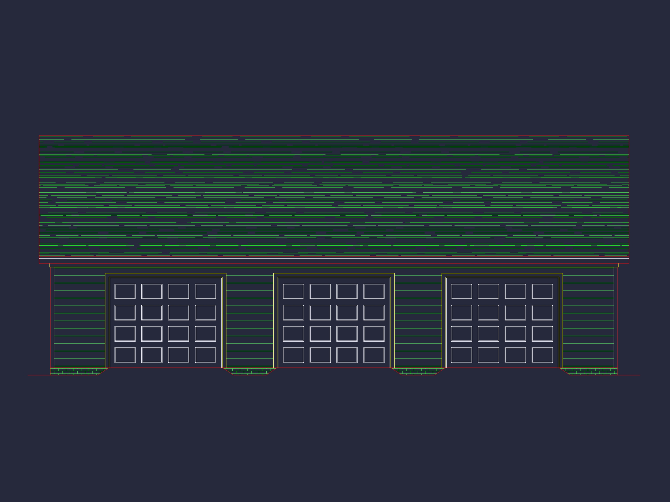 Spacious 50'x30' Garage Plan with CAD Blueprint & Modern Design