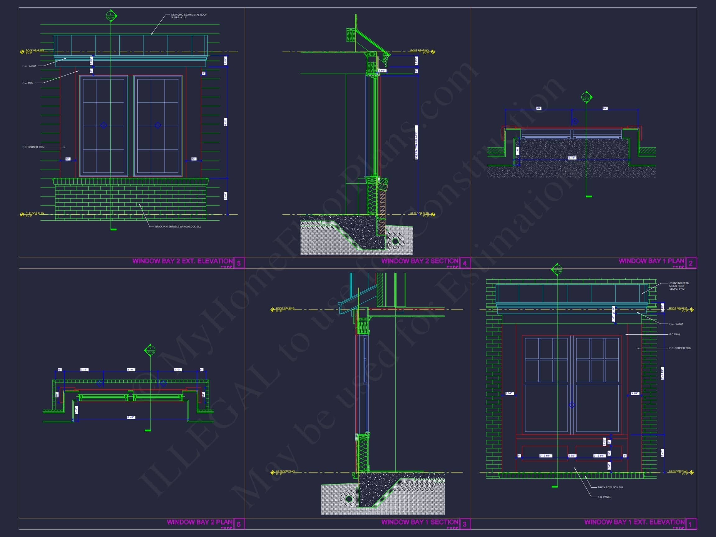 Beautiful Duplex Home Floor Plan with Blueprint CAD Designs