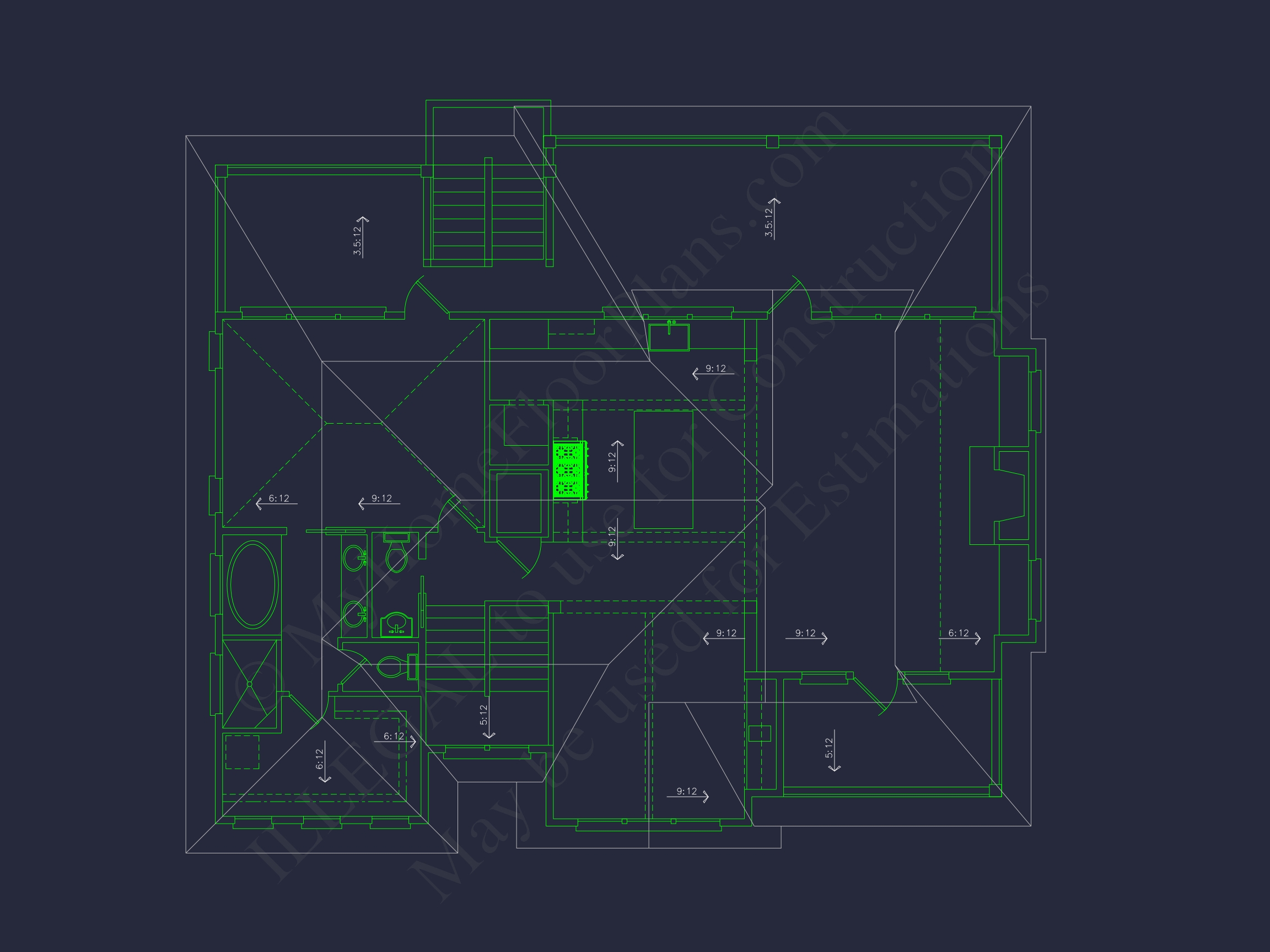 Luxurious Beach Home Blueprint with CAD Designs and Features