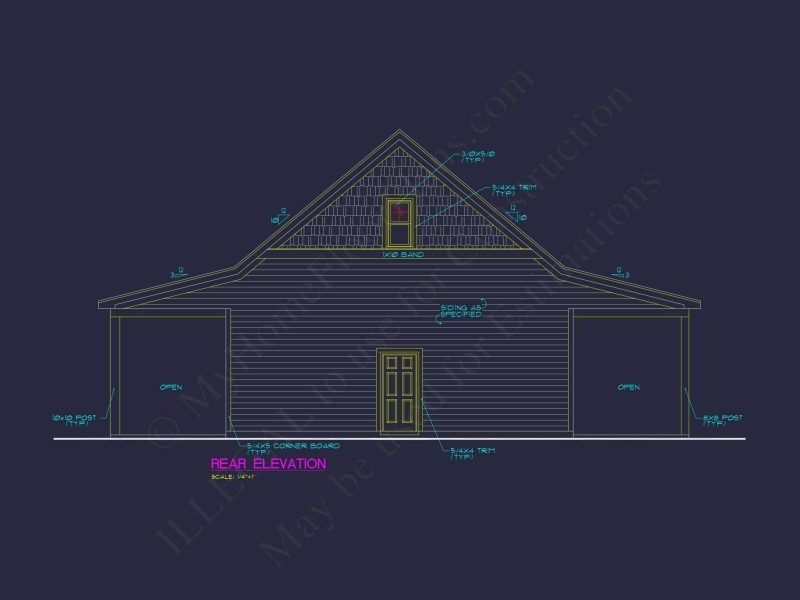 Charming 1-Story House Plan with Spacious Garage & CAD Designs