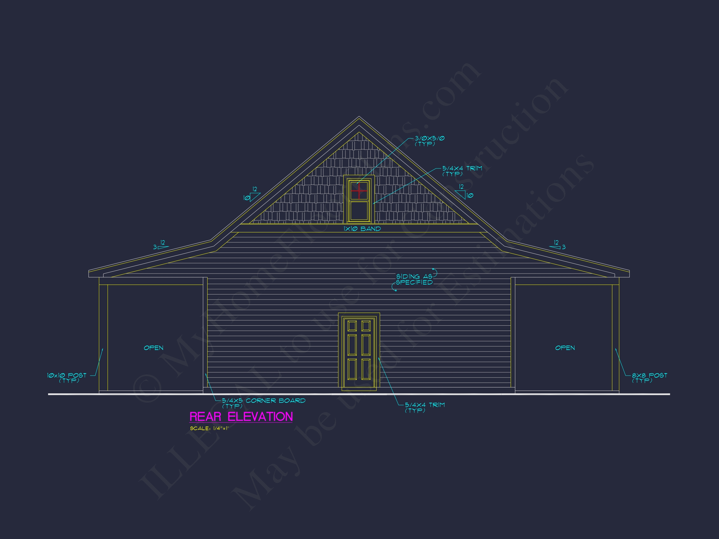 Charming 1-Story House Plan with Spacious Garage & CAD Designs