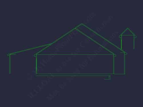Traditional Craftsman Home Floor Plan with Functional Layout