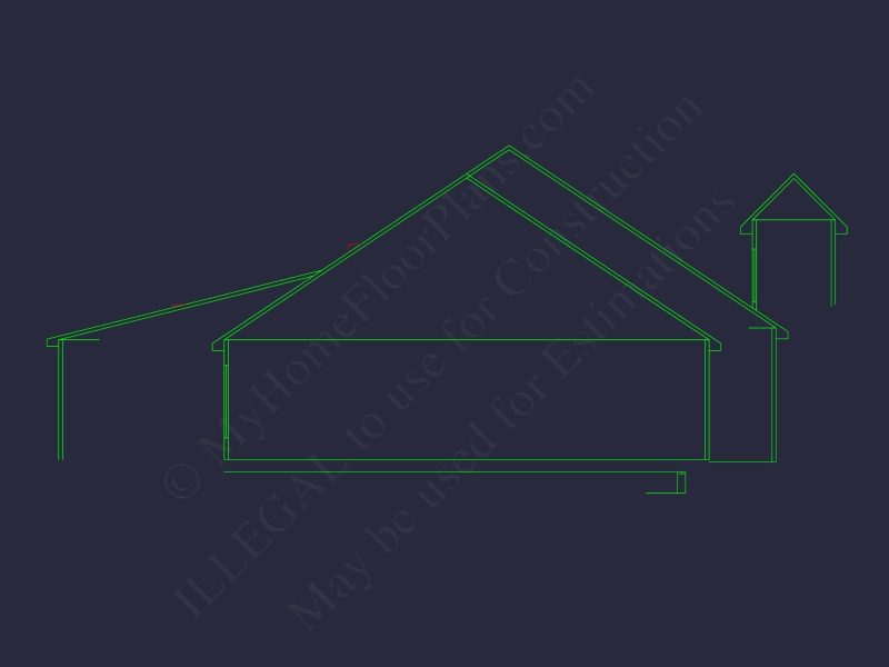 Traditional Craftsman Home Floor Plan with Functional Layout