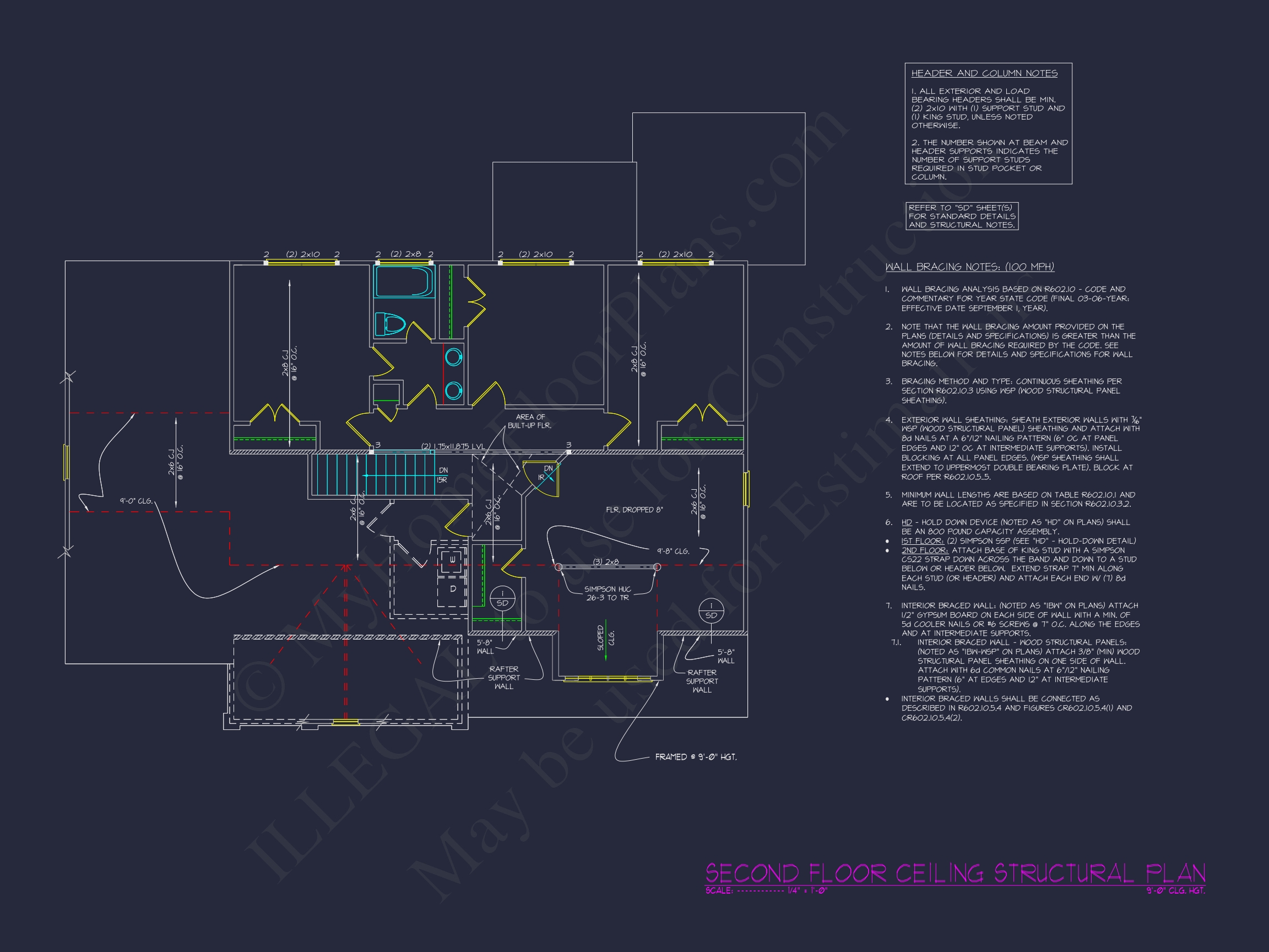 Versatile 2-Story Home Plan with Spacious Blueprint Designs
