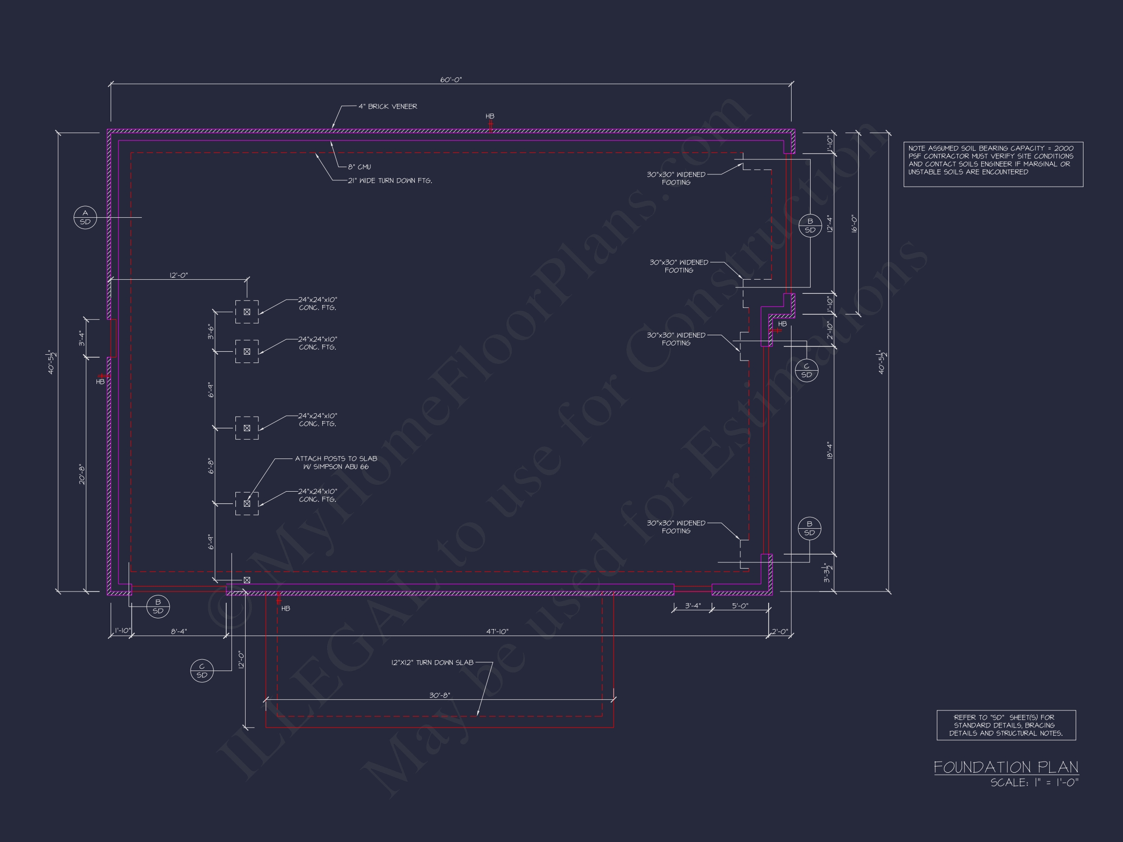 RV Garage Plan with Loft – Spacious Multi-Bay Garage Design