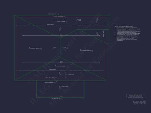 RV Garage Plan with Loft – Spacious Multi-Bay Garage Design
