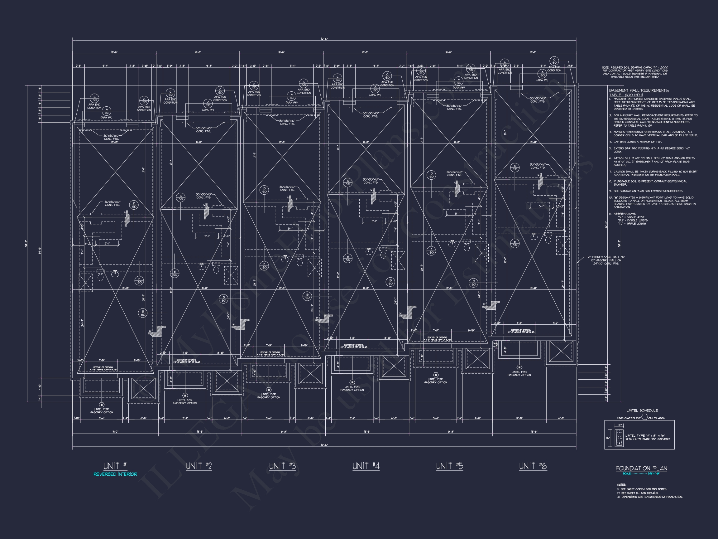 Modern Townhome Floor Plan with CAD Architecture Design