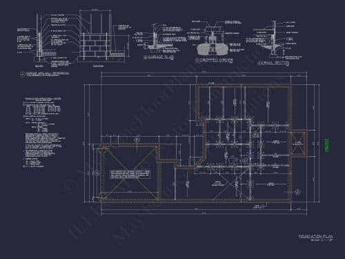 Colonial Revival Home Floor Plan with Timeless Indoor-Outdoor Layout