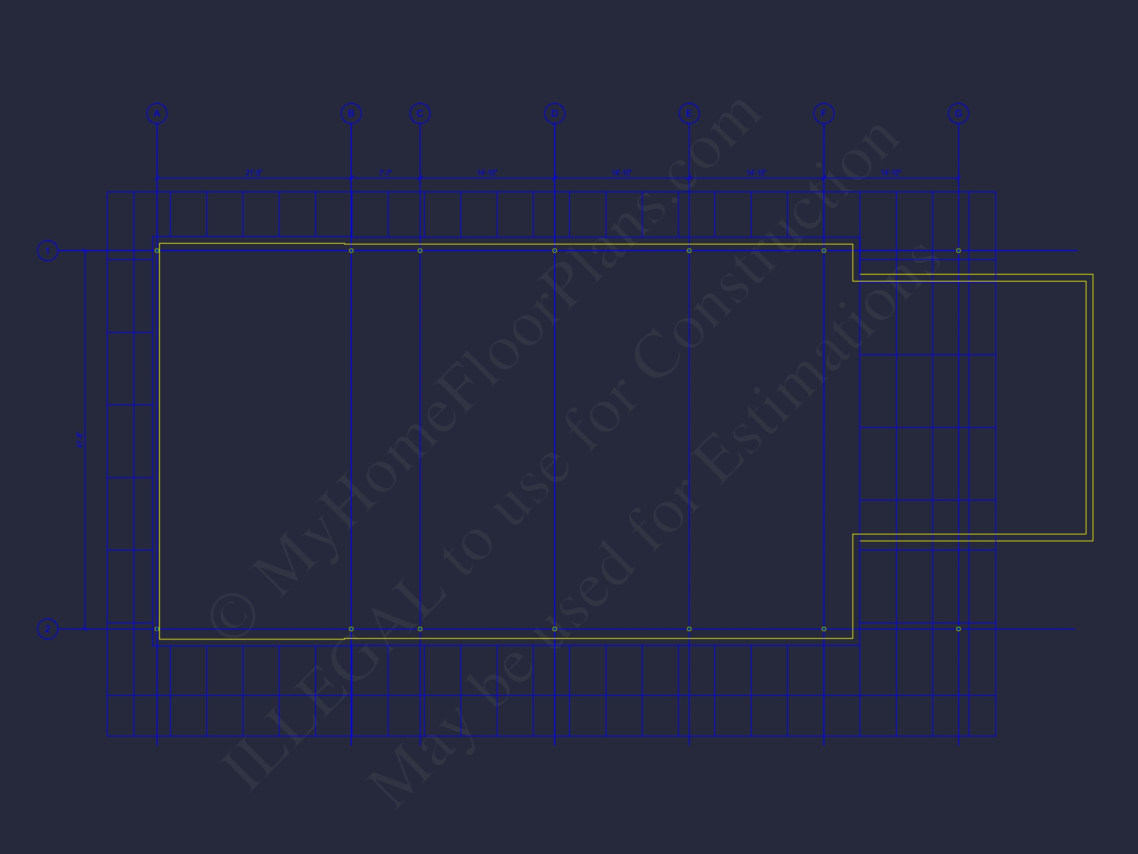 Modern Assembly Hall Floor Plan & CAD Architecture Design