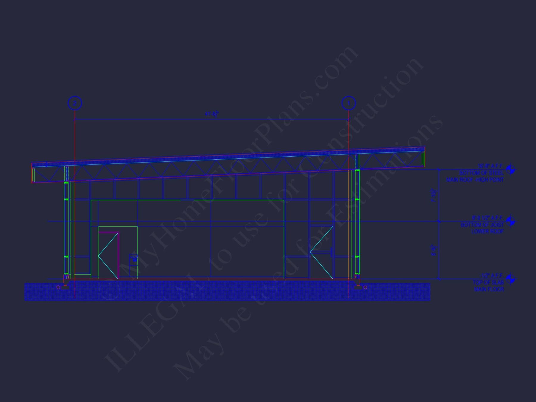 Modern Assembly Hall Floor Plan & CAD Architecture Design