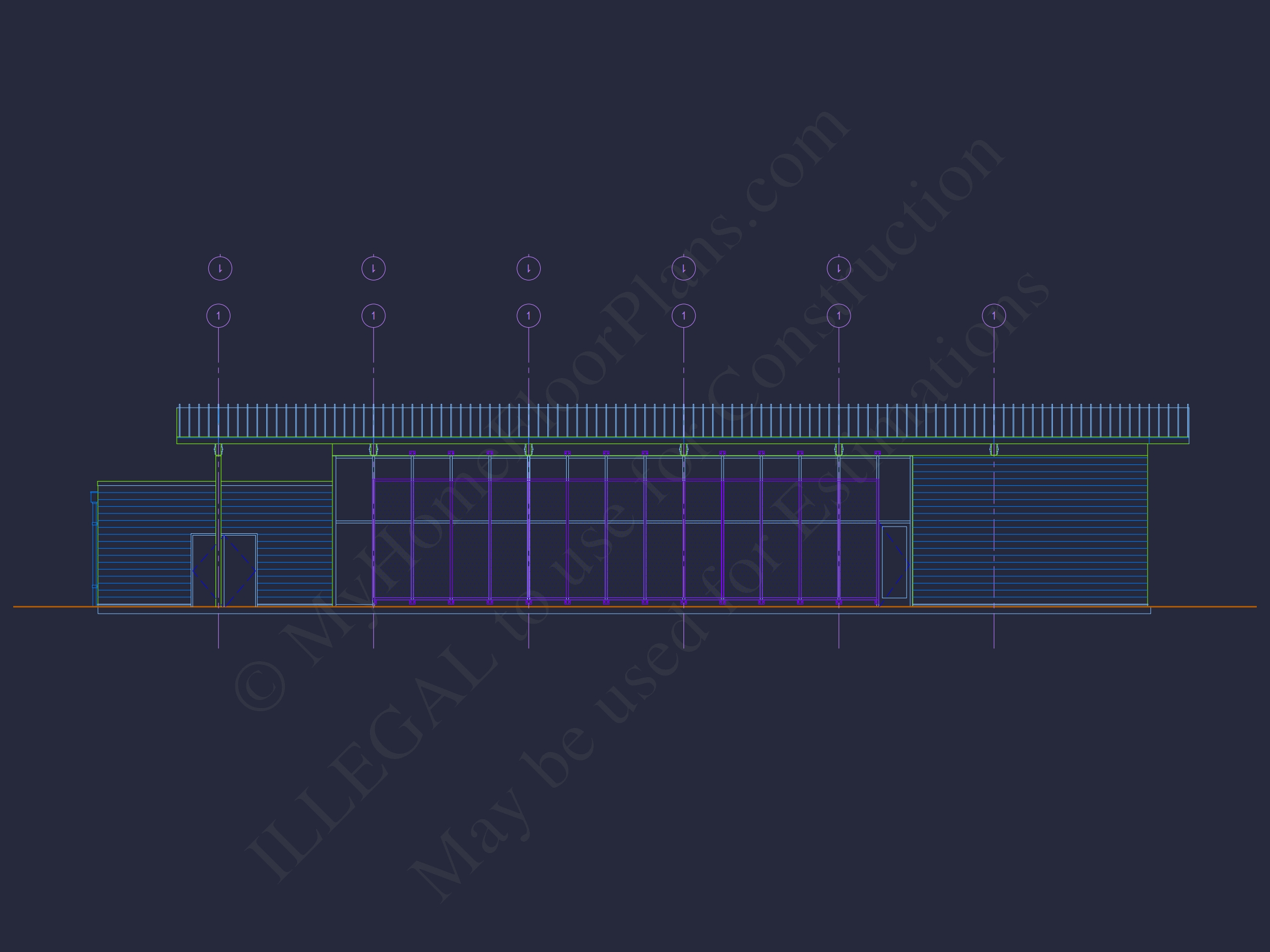 Modern Assembly Hall Floor Plan & CAD Architecture Design